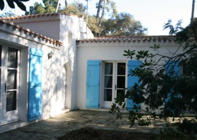 Noirmoutier maison a louer bois de la chaise